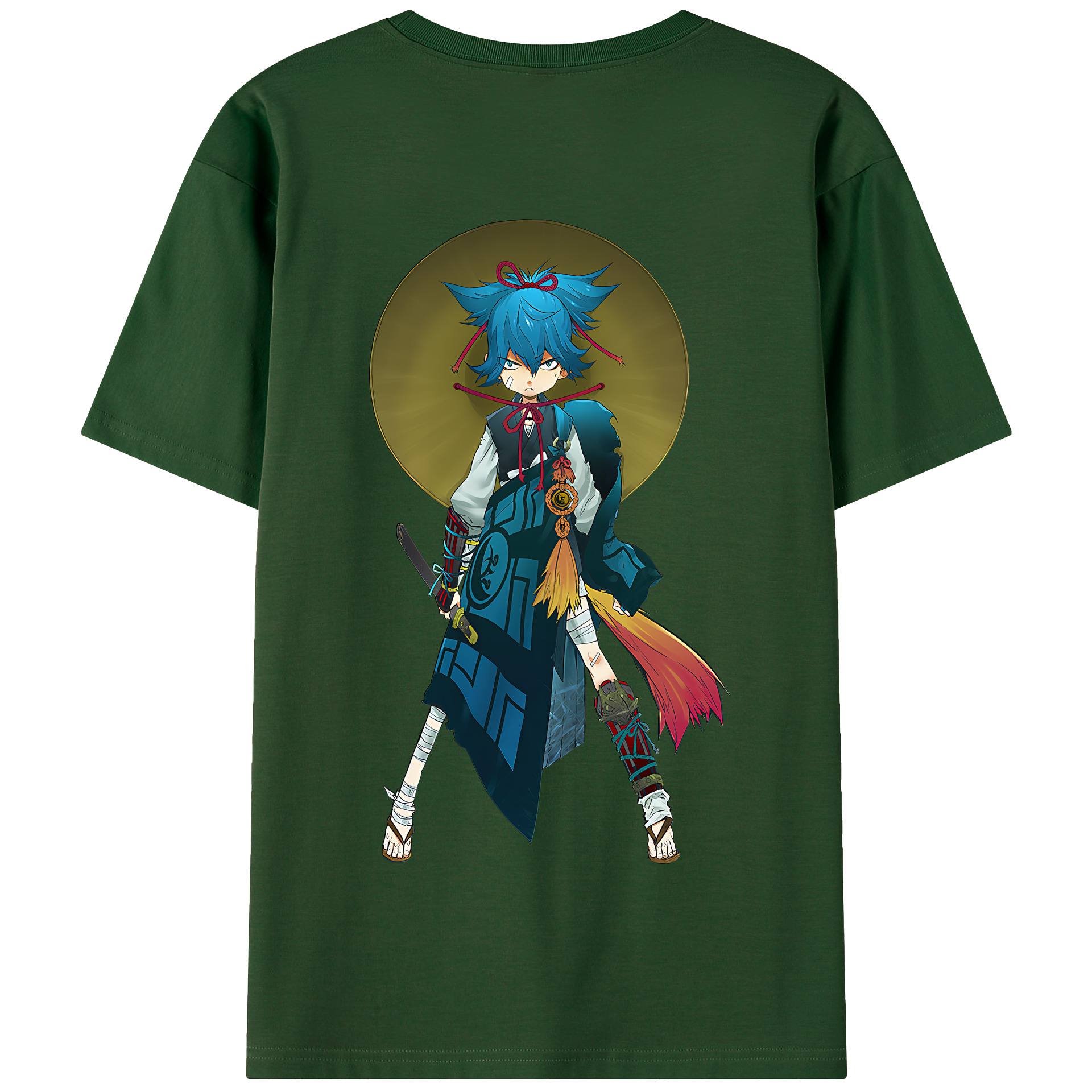 （画像用） 刀剣乱舞 Touken Ranbu 綿100％半袖Tシャツ（背面プリント）